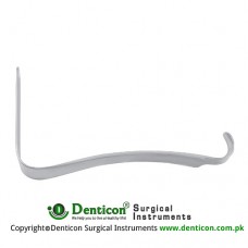 Kristeller Vaginal Retractor Fig. 1 Stainless Steel, Blade Size 115 x 23 mm